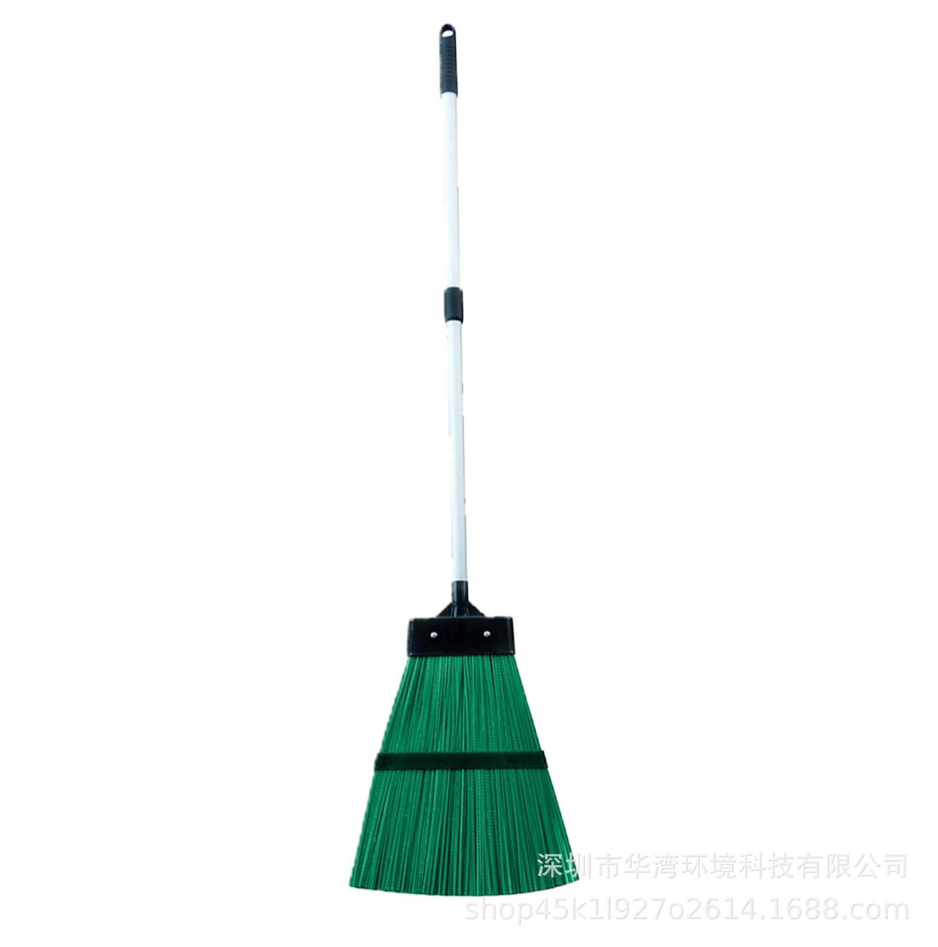 Plastic brush telescopic outdoor broom street broom Household cleaning sweeping courtyard gardening tools park Grass sweeping