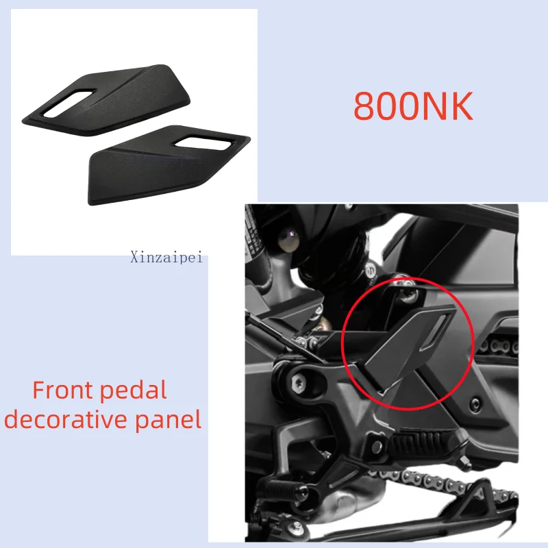 For CFMOTO 800NK Left Right Front Footrest Decorative Panels Protective Panels Plastic Panel Accessories CF800－7 Accessories