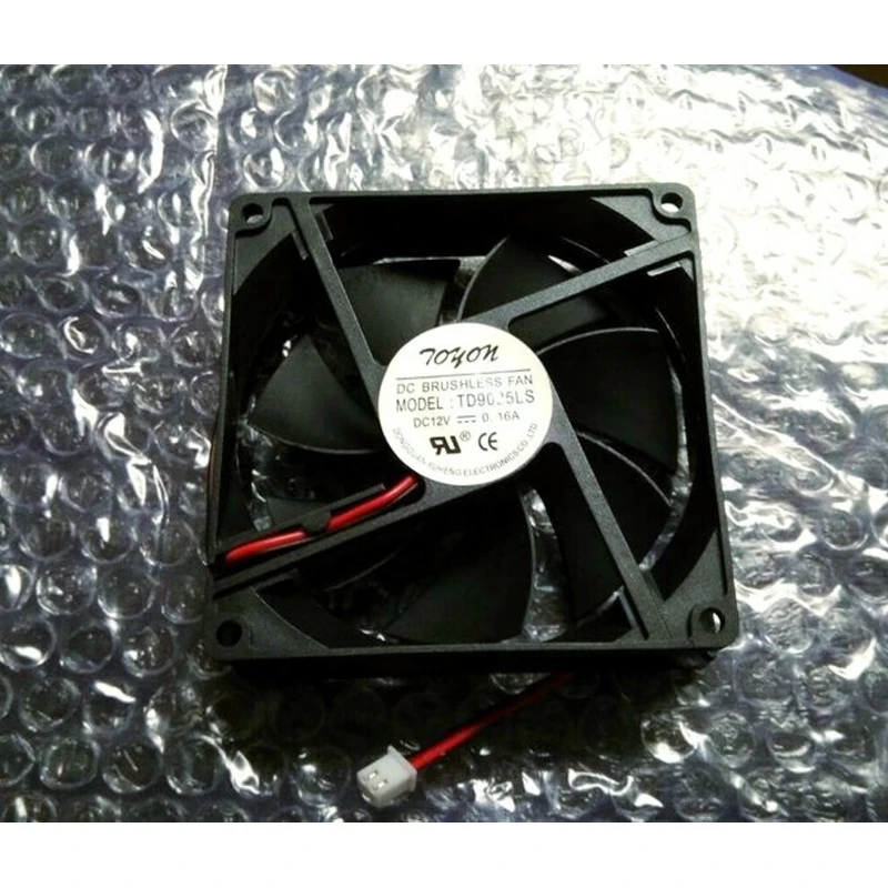 

S+ TOYON TD9025LS DC12V 0.16A Cooling Fan 9cm 9025 2pin