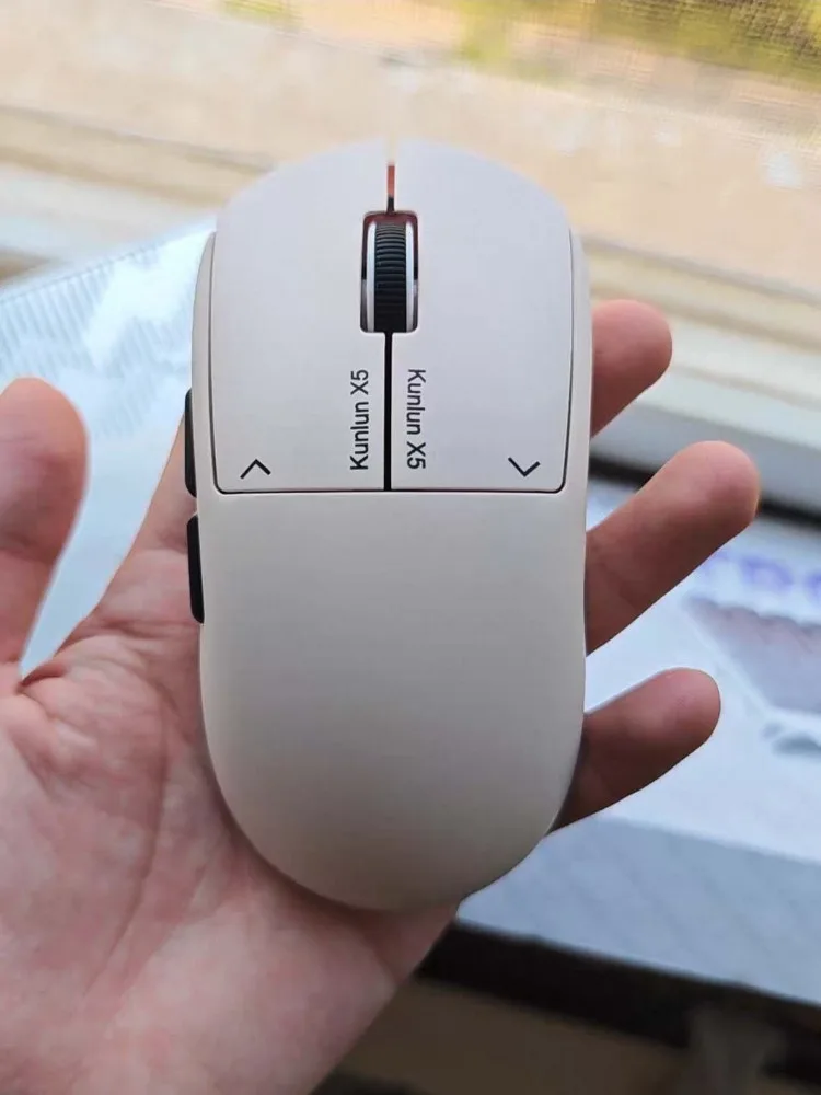 Aula Kunlun x5 Wireless Gaming Mouse Dual 8K PAW3955 EVO Mice SSHS Electromagnetic Micro-switch Tri Mode Esports Gaming Mouse