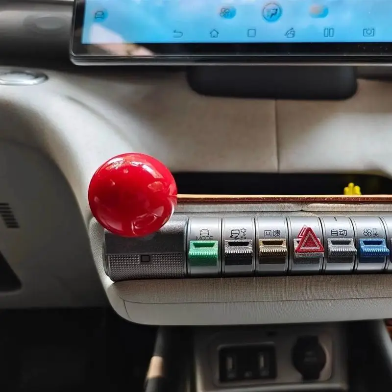 Dolphin Mini Dolphin Surf Shift Knob Ball Scratch-proof Stain Resistant Gear Shift Handle for Interior Upgrade