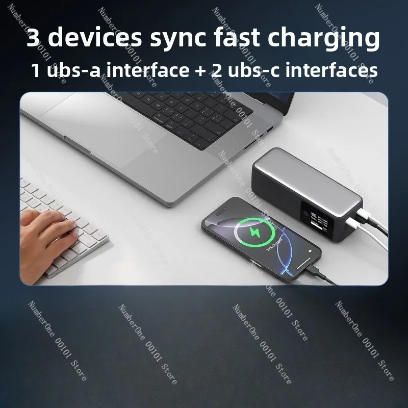 140W PD Fast Charge 27600mAh Airline Approved Power Bank 3C Certified Portable Charger for Laptop & Cell Phone