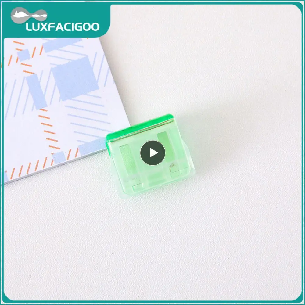 Graffette multicolori multiuso per studenti scuola ufficio plastica nuova scuola forniture per ufficio note lettera graffetta