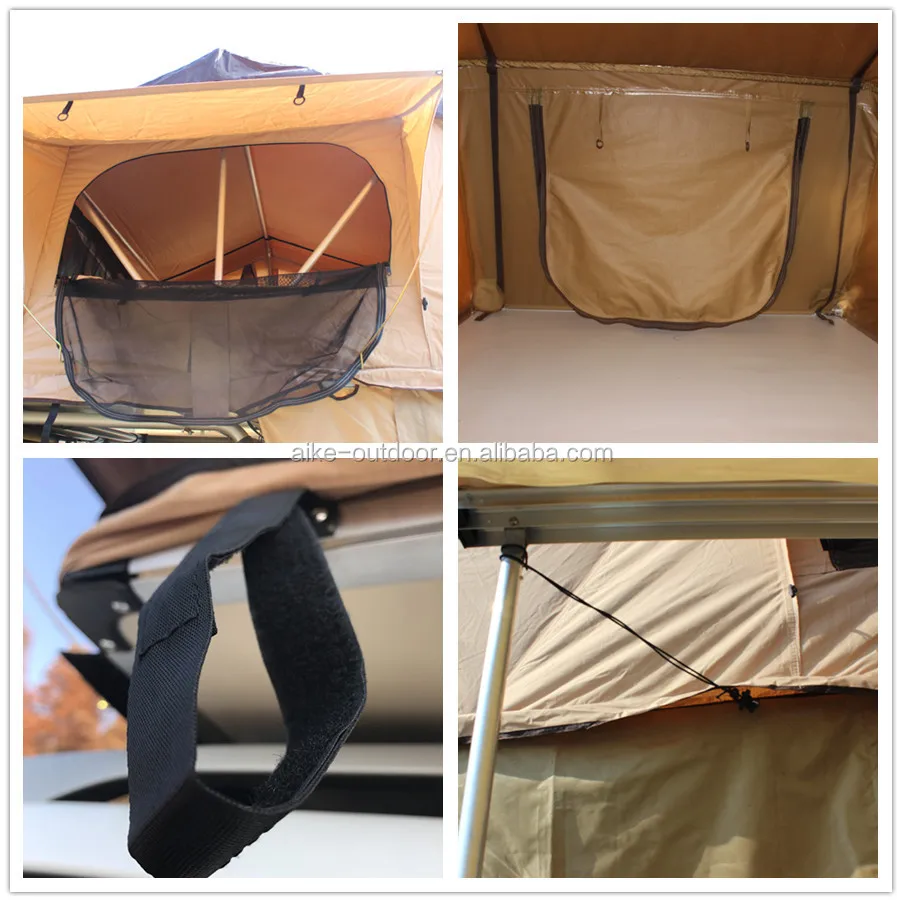 علي بابا الصين المورد 3-4 شخص تصميم طويل سقف السيارة أعلى خيمة #5