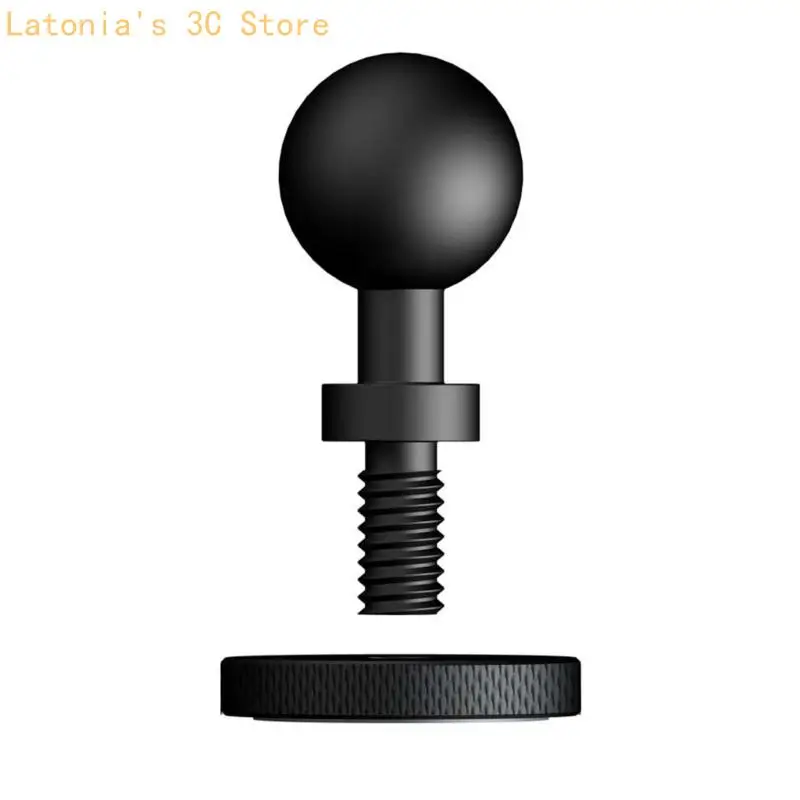 Professioneller Kugelkopf-Schraubenadapter für DSLR-Kameras, Smartphone-Halterungen, 17 mm bis 1/4 Zoll Gewindeadapter – Detail 3