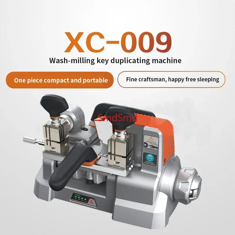XC-009 Electric Key Cutter Machine with Battery Horizontal Key Machine Duplicate Key Knife Locksmith Tool