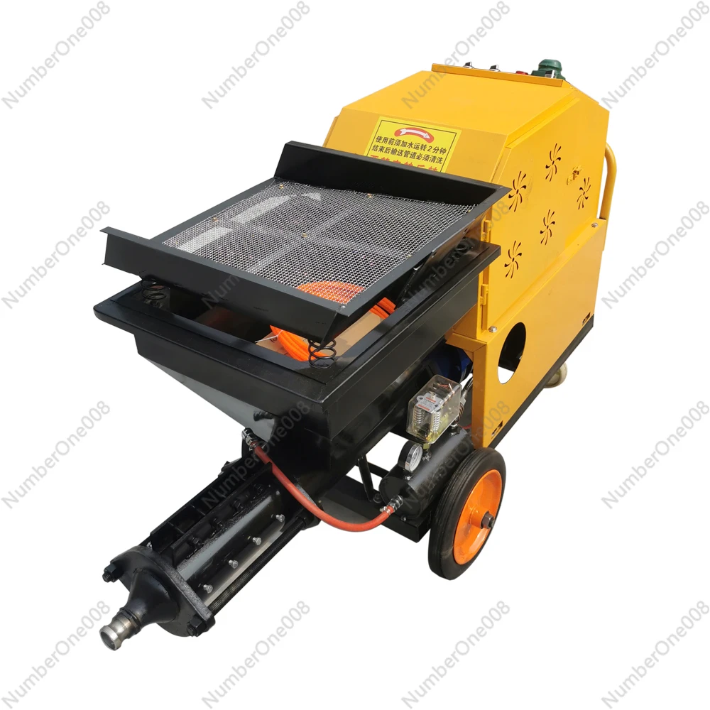 

Core Components of Cement Plaster and Wall Putty Spray Machine: Pump and Motor for Mortar Spray Machine