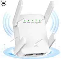 AC1200 WiFi Range Extender - 1200Mbps Dual Band Repeater with High Gain Antennas for 2.4G/5GHz Signal Boosting