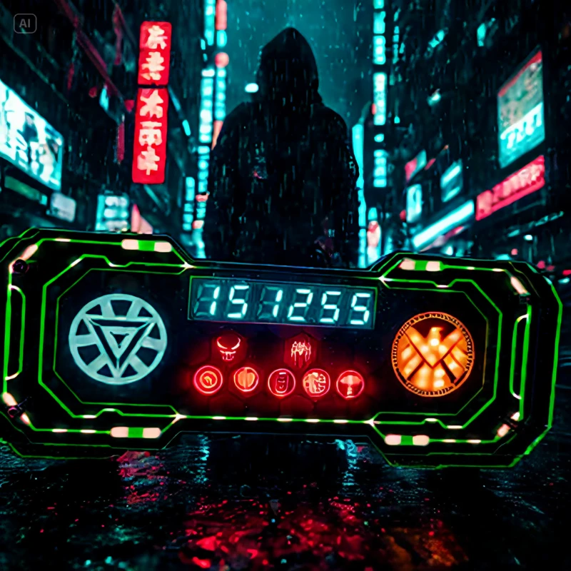 DIY RGB Relógio Decoração Jogo Atmosfera Sala Arte Decoração de mesa