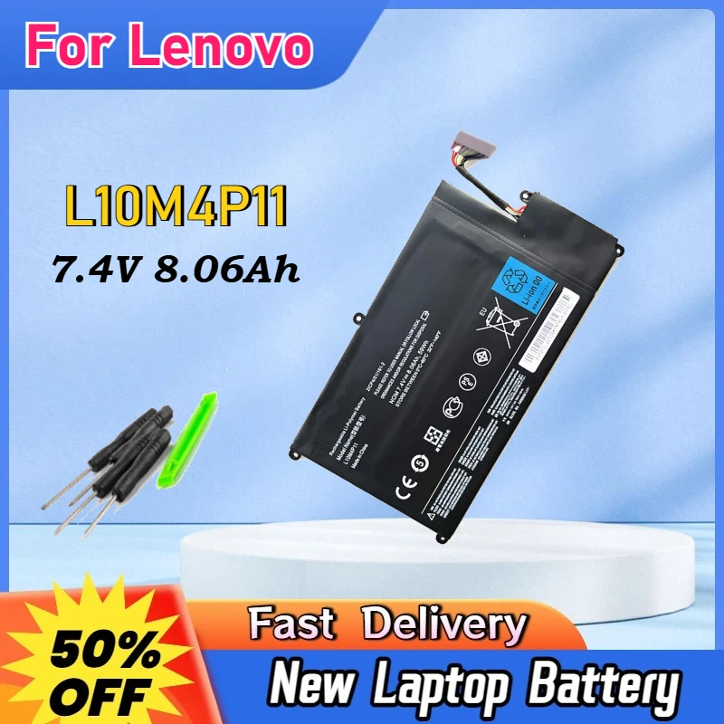 

Newly Released L10M4P11 Laptop Battery For Lenovo ideapad U410-IFI U410 7.4V 8.06Ah 59Wh U410