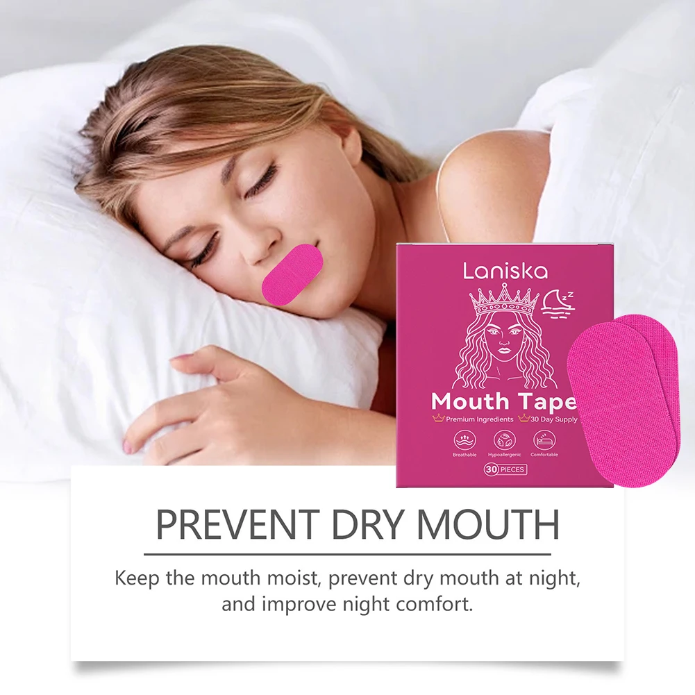 Mouth Tape For Sleeping Women Painless Orthopedic Breathing Sleep Sticker For Women