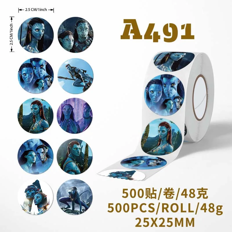 500 قطعة/لفة ديزني فيلم الصورة الرمزية ملصقات لفة Skateboard بها بنفسك لوح التزلج المحمول الغيتار الهاتف سيارة ختم التسمية الشارات أعواد تزيين