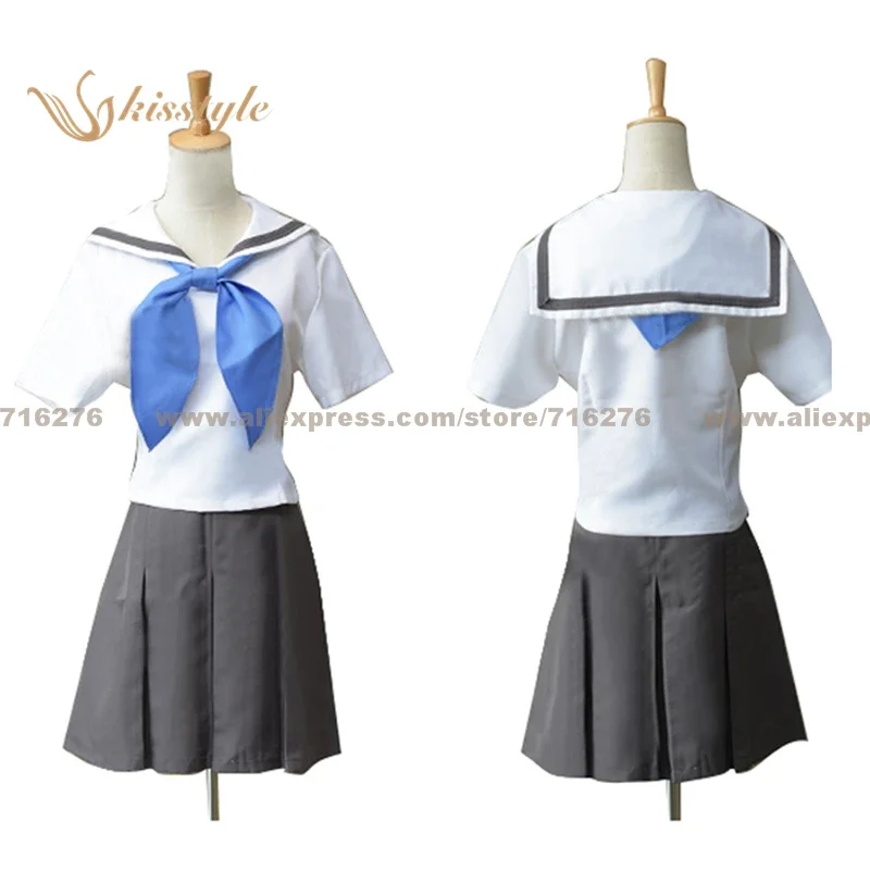 

Kisstyle Fashion Natsume's Book of Friends Jun Sasada Dress Cosplay Costume with Blue Bow Tie