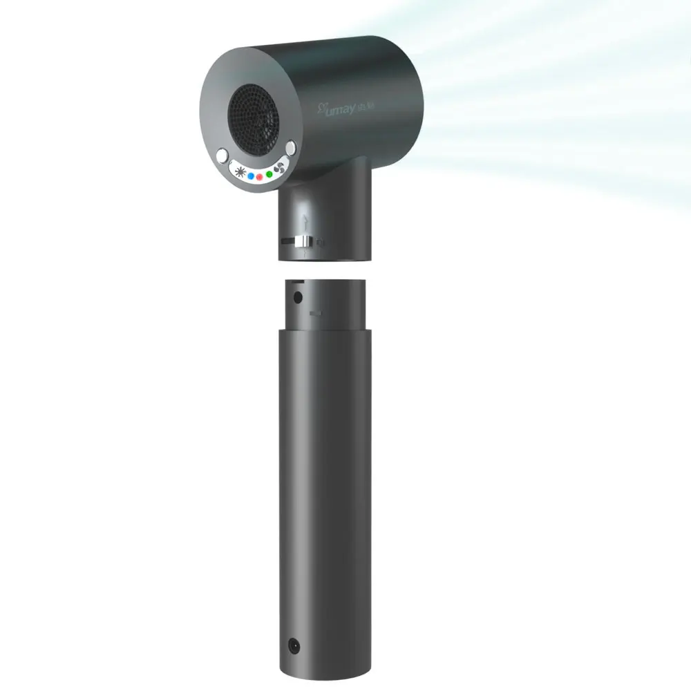 Cordless Hair Dryer Fourth Generation Rechargeable Handheld with 4-Level Battery Display Compatible Accessories