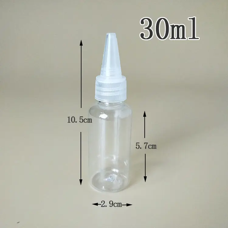 プラスチック製スポイトボトル,インク接着剤,空の容器,オーガナイザー,分割ボトル,10ml, 30ml, 50ml, 60ml, 100ml, 120ml, 30個