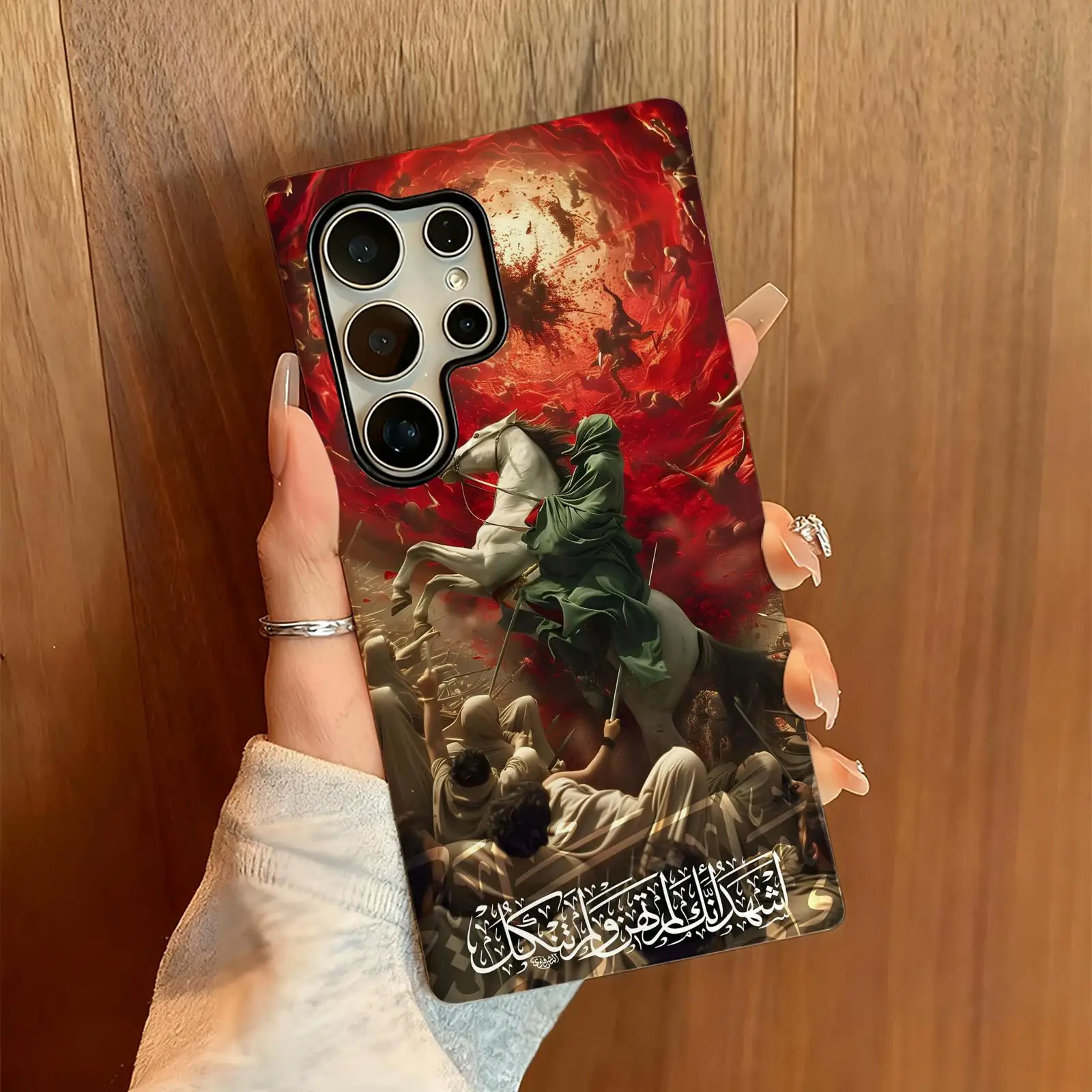 Imam Hussain Shia Ali  Phone Case For Samsung Galaxy S26 25 S24 S23 S22 S21 Ultra Glossy Film Phone Case view 4
