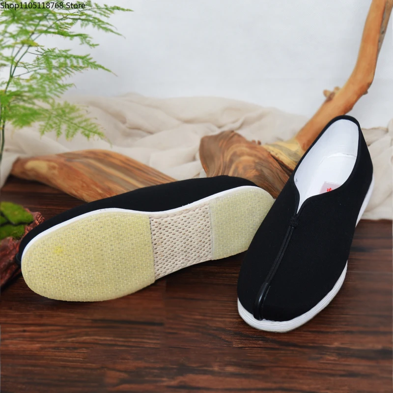 Martial Arts Shoes Men Women Kung Fu Wing Chun Tai Chi Wushu  Cloth Old Beijing Casual Shoes Sport Sneaker