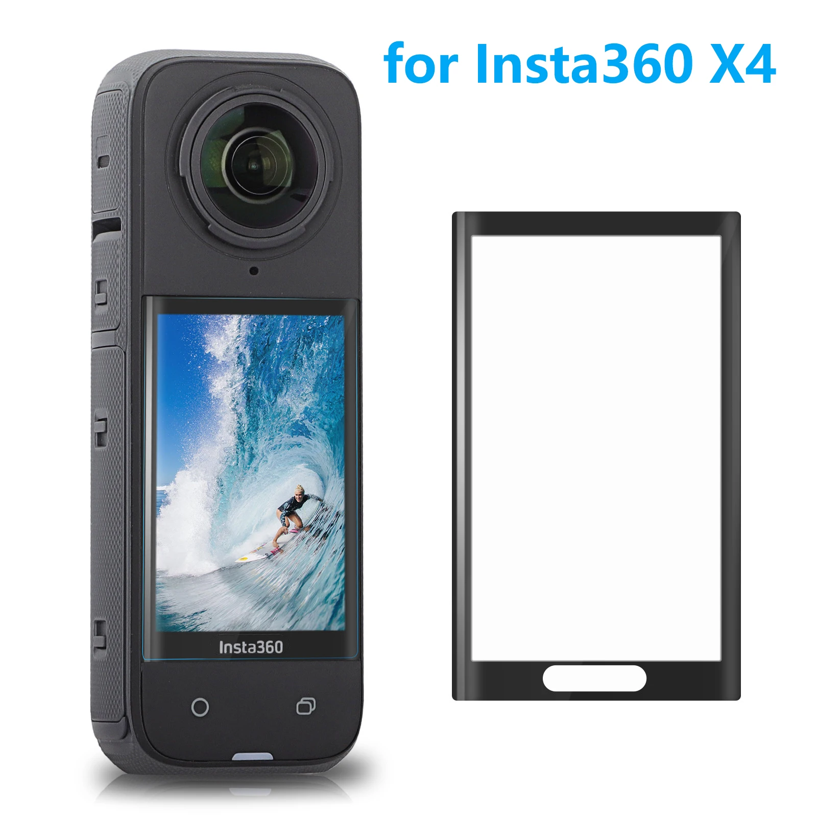 

Soft Films for Insta360 ONE X4 Screen Protector for Insta 360 X4 Camera Soft Film Cover Protection Accessory