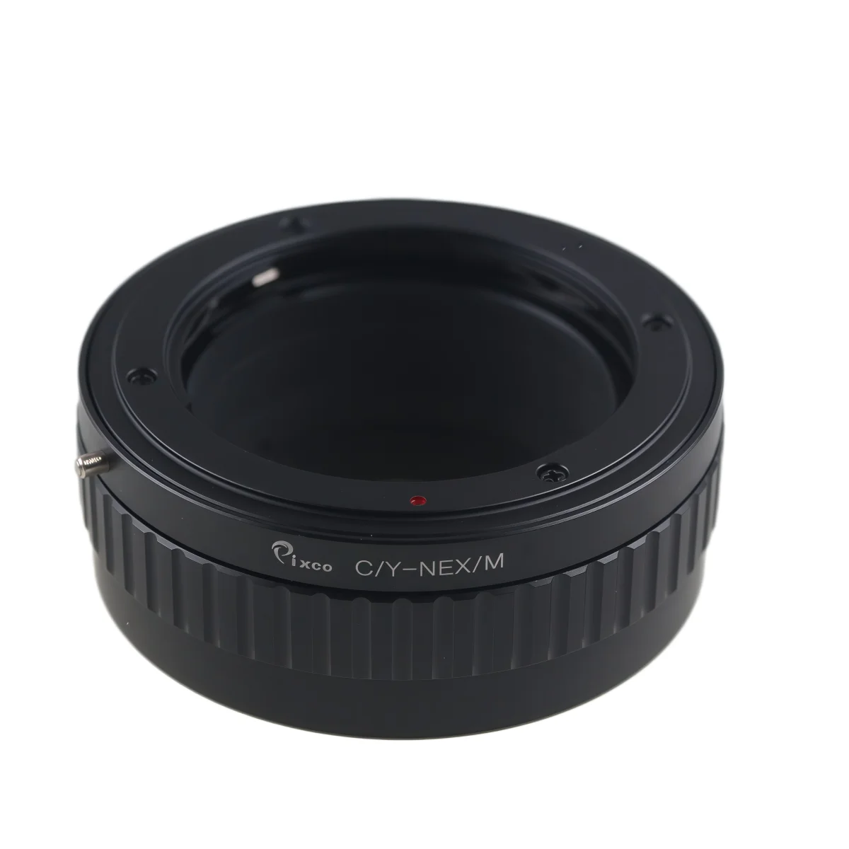 Anillo adaptador de montura Pixco con helicoid de enfoque macro para lentes Contax Yashica CY a cámara Sony con montura E A7IV A7CII