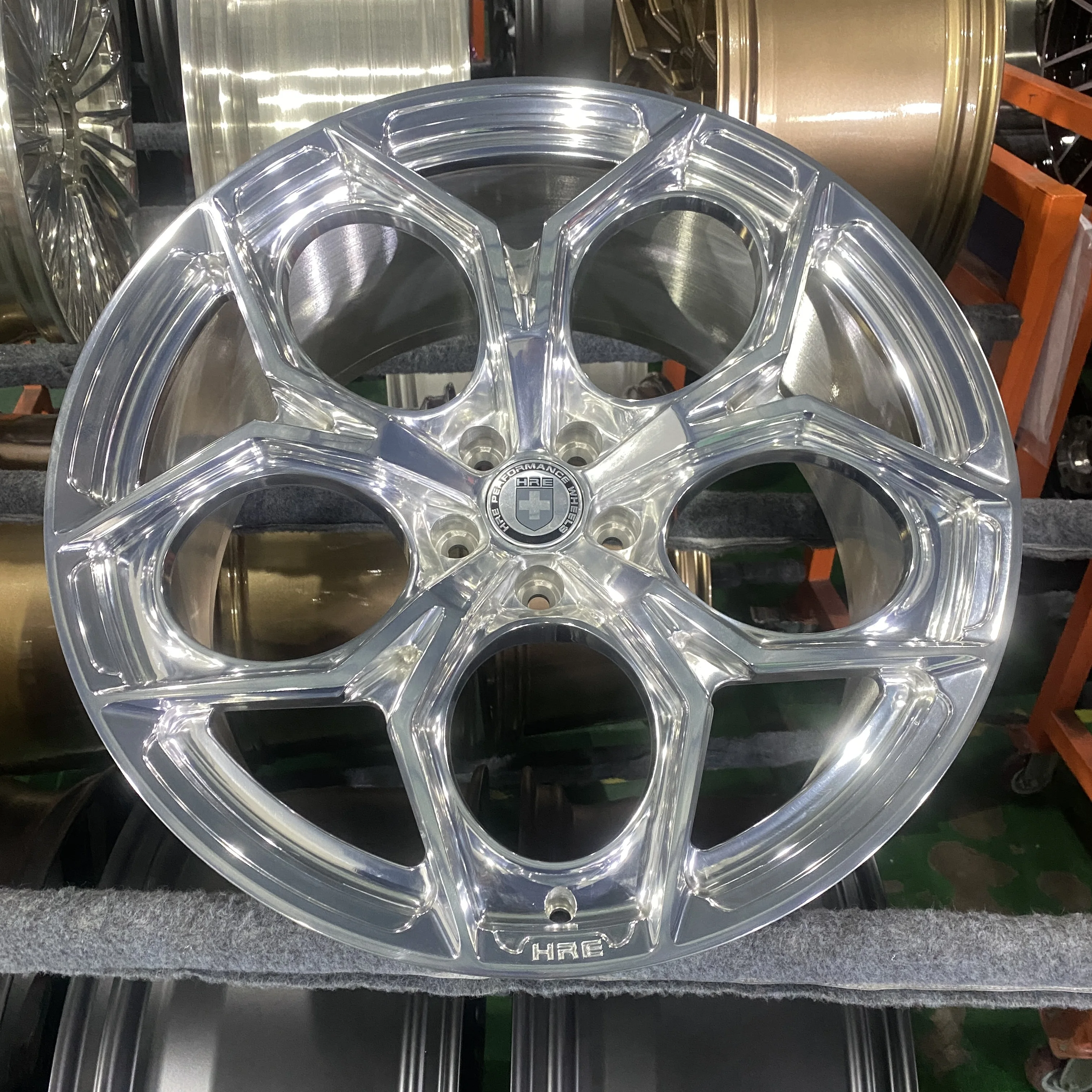 Velg Drag Racing Custom Black Forged Beadlock 5x114.3 17x10 17x11 Untuk Camaro Untuk Mustang Untuk Supra MKV
