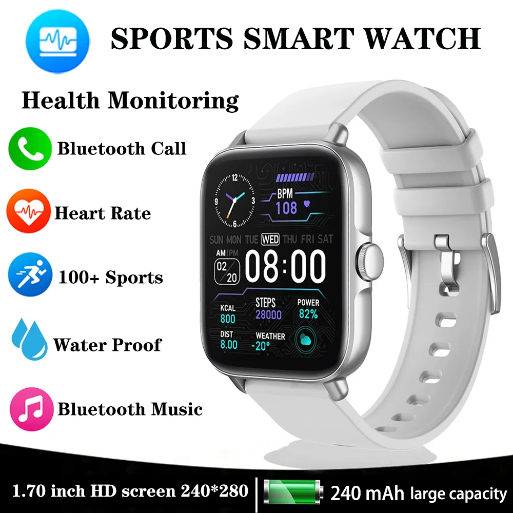 

Xiaomi Youpin Smart Watch Woman Bluetooth Calls 24-hour Heart Rate Monitoring Women's Watches Sports Fitness Waterproof Bracelet