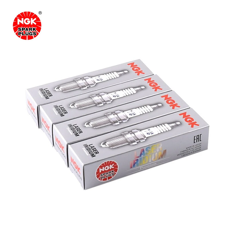 NGK Iridium Platinum spark plug ILKR7B8 1989 for Outlander Pajero Jinchang 3.0L6B31（4PCS)