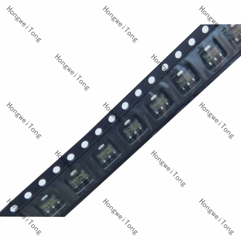 5 قطعة/الوحدة AMS3102 AMS3102AL-3.3 SOT-89 جديد الأصلي #1