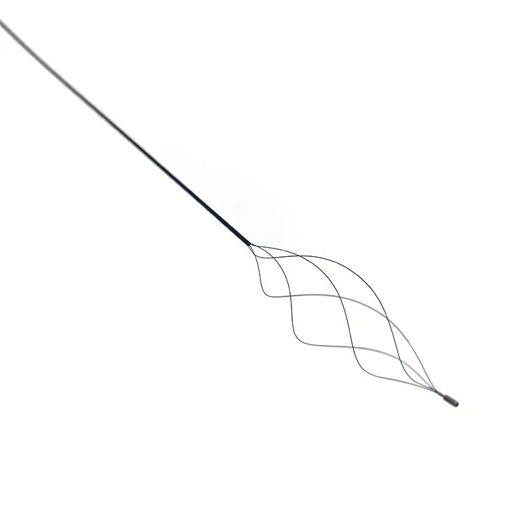 Disposable Urology Nitinol Stone Retrieval Basket for Biliary Manual Power Source Stone Extraction Basket