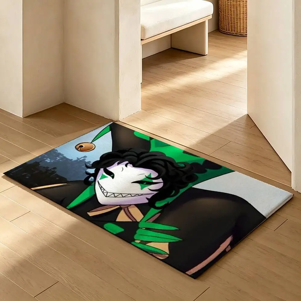 TFC The Freak C-Circus H-Harlequin  Soft Absorbent Decorative Floor Mat for Bathroom Entryway Living Room