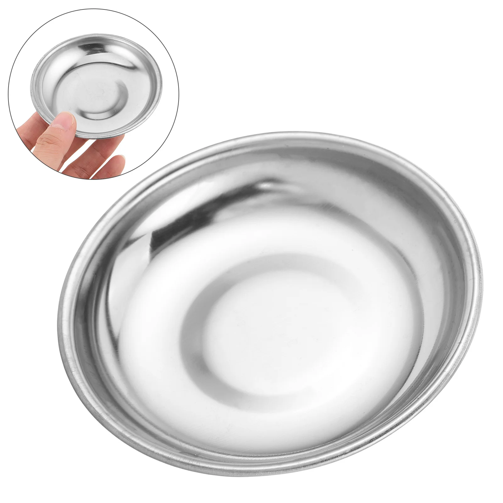 10 قطعة الفولاذ المقاوم للصدأ الدخان بيليه لوحة 8 سنتيمتر مقاومة للحرارة المؤثرات الخاصة صينية للتصوير الفوتوغرافي إنتاج الفيلم تصرح الدعامة #1