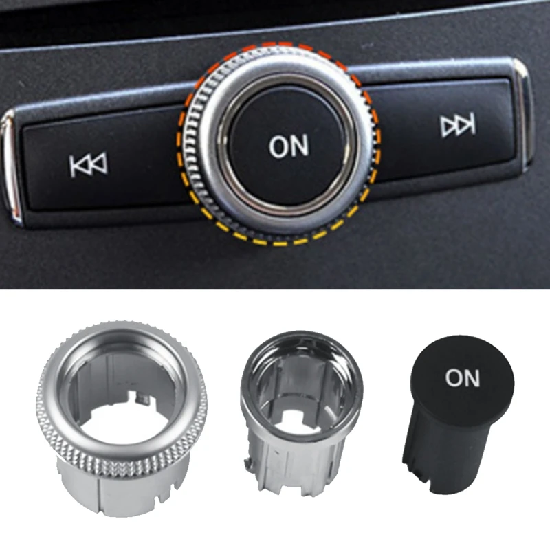 Car Center Console Audio CD Button Switch On Button 2048700296 For Mercedes-Benz C E Class W204 W212 GLK X204