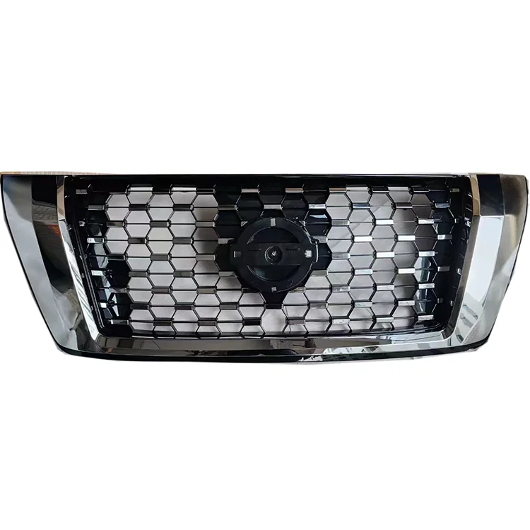 

Modified y62 Car chrome Grille Front Bumper Grill For nissan patrol 2010-2022 accessories