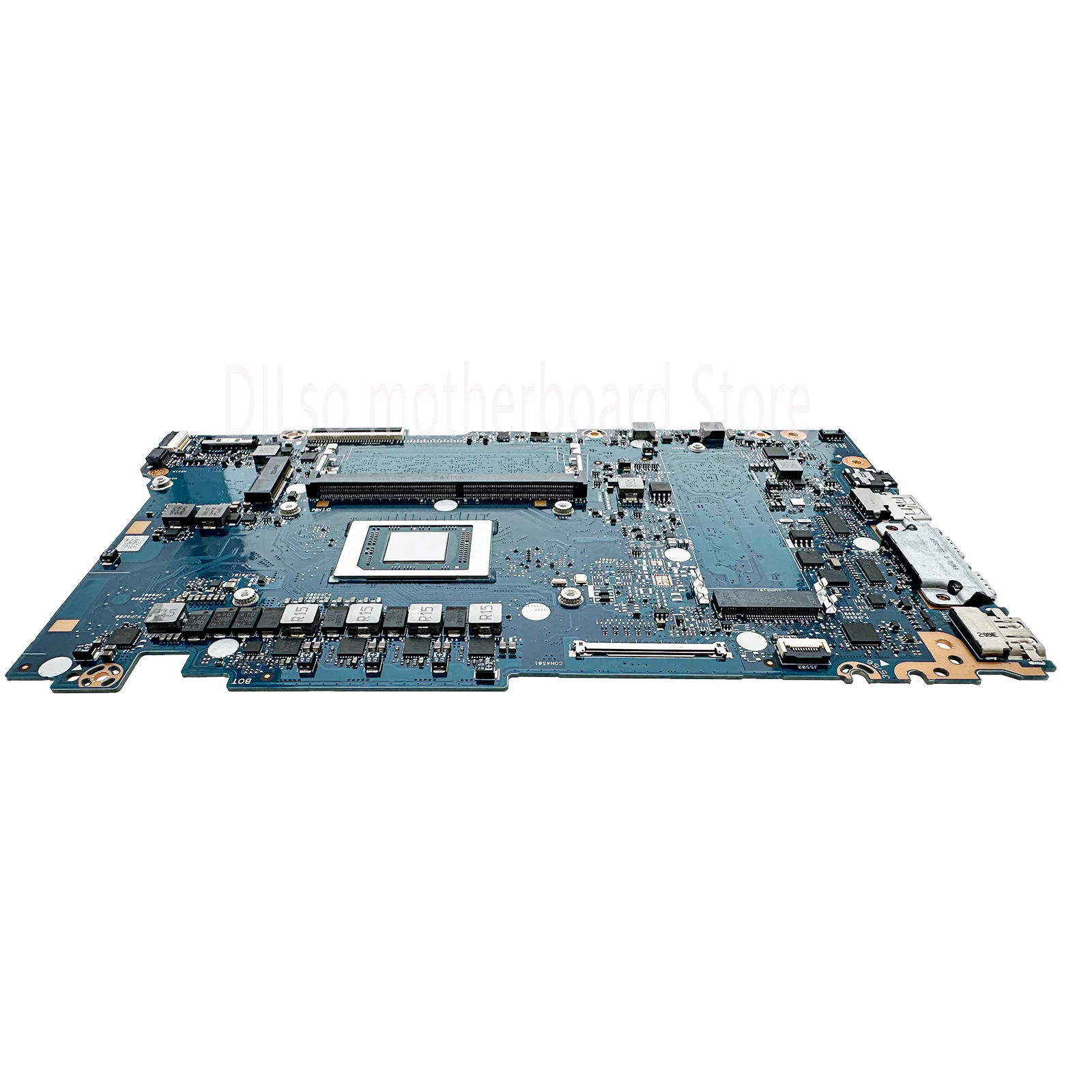 KEFU M3402QA Mainboard UNTUK ASUS M5602QA M3402Q M5602Q Motherboard Laptop R5-5600H R7-5800H 4GB-RAM 100 Tes Pengiriman