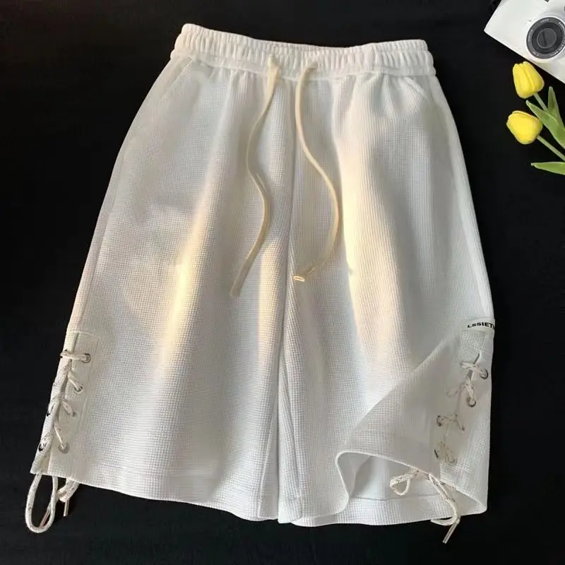 Casual Shorts Cotton Cashew Flowers Y2k Trendyol Men's Summer Pants Sports Baggy Women's Designer Wide Sweatpants Fashion