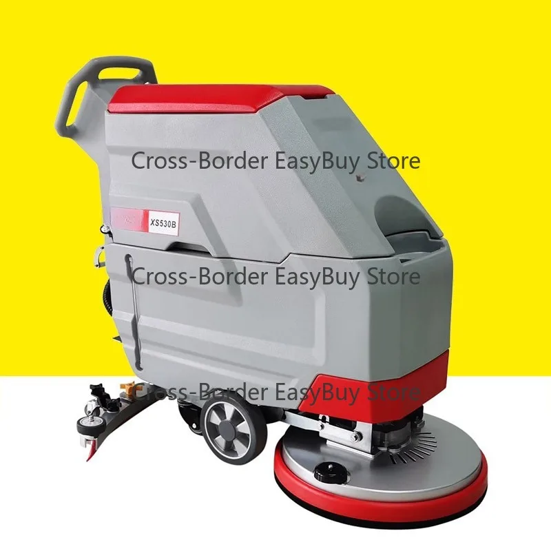 XS530B Hand Push Floor Scrubber Automatic Sweep Mop for Factory Supermarket Canteen