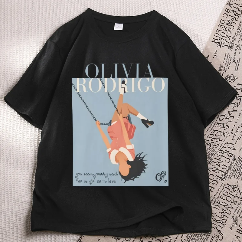Camiseta con estampado gráfico de You Seem Pretty Sad for A Girl So in Love para hombre y mujer, camiseta informal de manga corta con cuello redondo y estampado cómodo