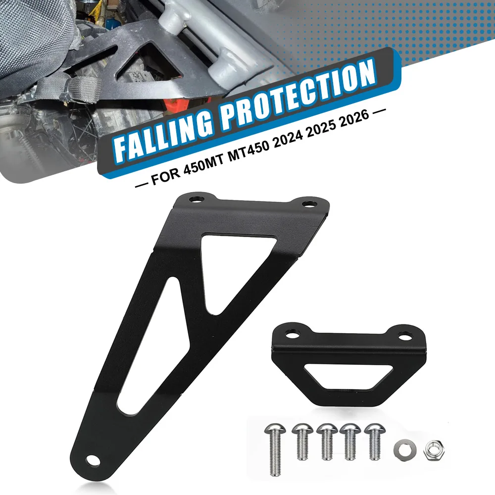 

Для CFMOTO 450MT MT450 2024 2025 2026 держатель выхлопной системы вешалка выхлопного кронштейна держатель IBEX 450 MT аксессуары для мотоциклов
