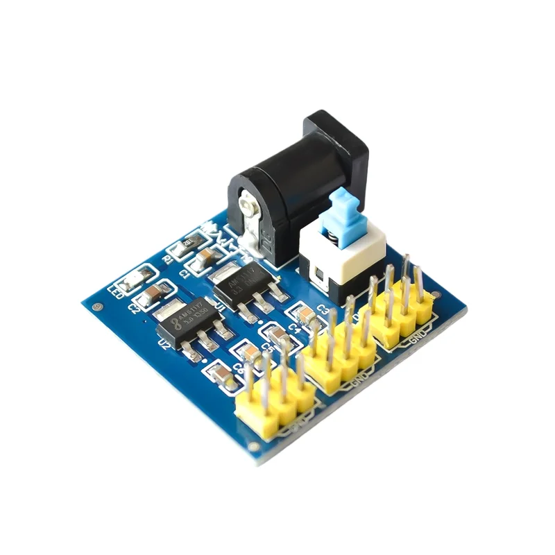 DC-DC 12V auf 3,3V und 5V Leistungsmodul mit 3,3V-, 5V- und 12V-Multi-Ausgangsspannungswandlung – Detail 2