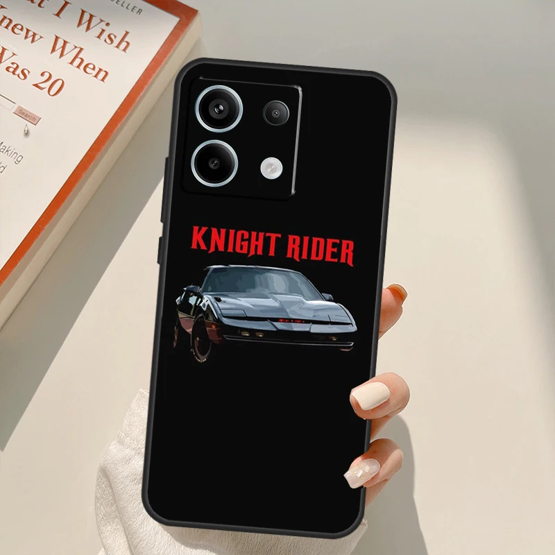 Knight Rider KITT Car Funda For Xiaomi Redmi Note 14 13 10 11 12 15 Pro Plus Case For Redmi 15 14C 12C 10C 13C 15C - view 6