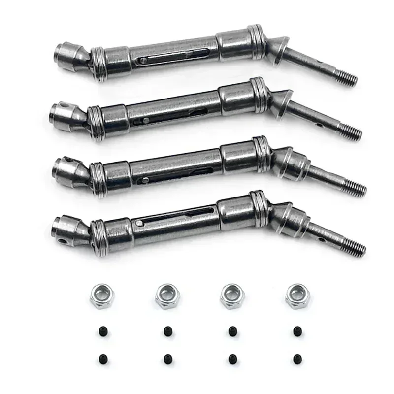 CVD Steel Front Rear Drive Shaft Assembly Heavy Duty Parts For trxs 1/10 Slash 4x4 Stampede VXL 2WD 6851R 6851X 6852R 6852X