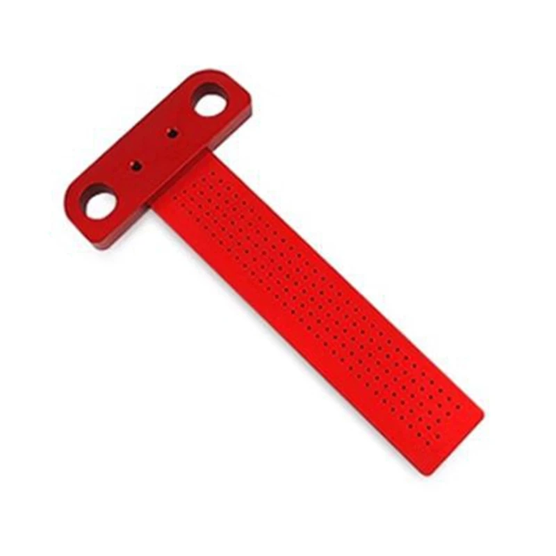 T Square Measuring Ruler Aluminum Increments Machinist T-Square Ruler Layout Scribing Architect Ruler for Household