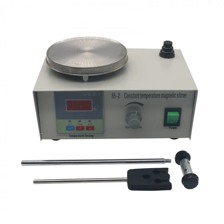 Laboratory Magnetic Stirrer Constant Temperature With Heating Plate 110V Hotplate Mixer 85-2