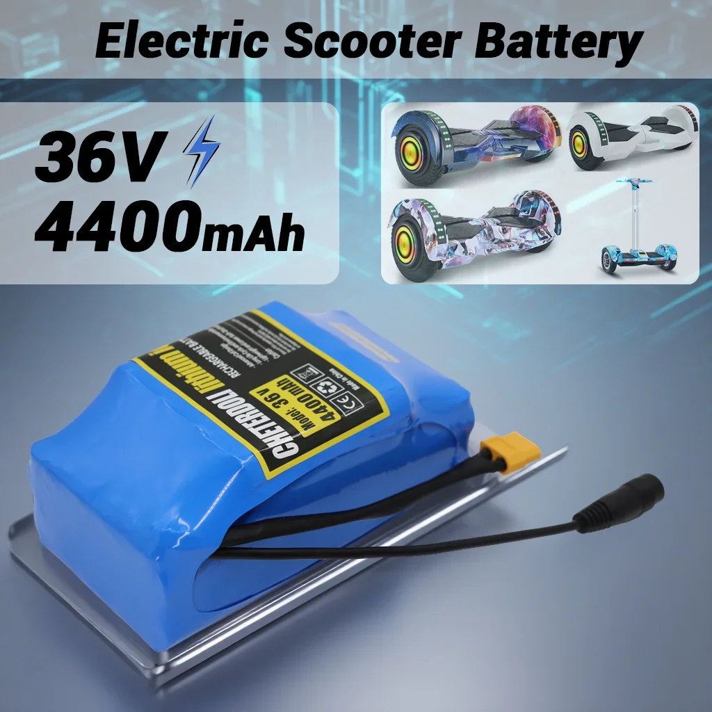 

36V 4400mAh / 5200mAh (10S2P) Lithium Battery - A Must - Have for Hover Boards, Electric Scooters and Twist Car Batteries