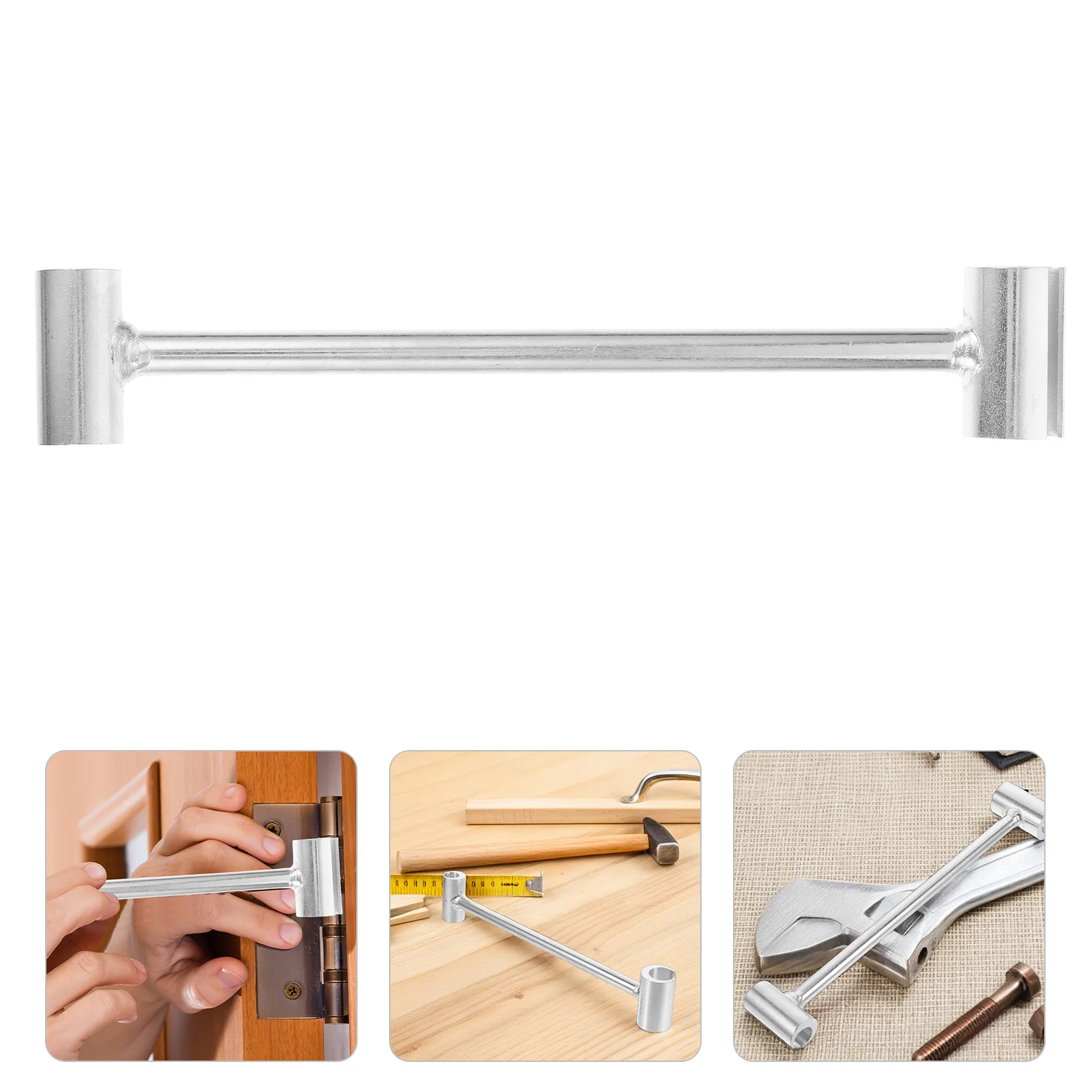 

Stainless Steel Door Hinge Repair Tool Heavy Duty Wrench Set for Precise Adjustment and Versatile Fixing Tasks