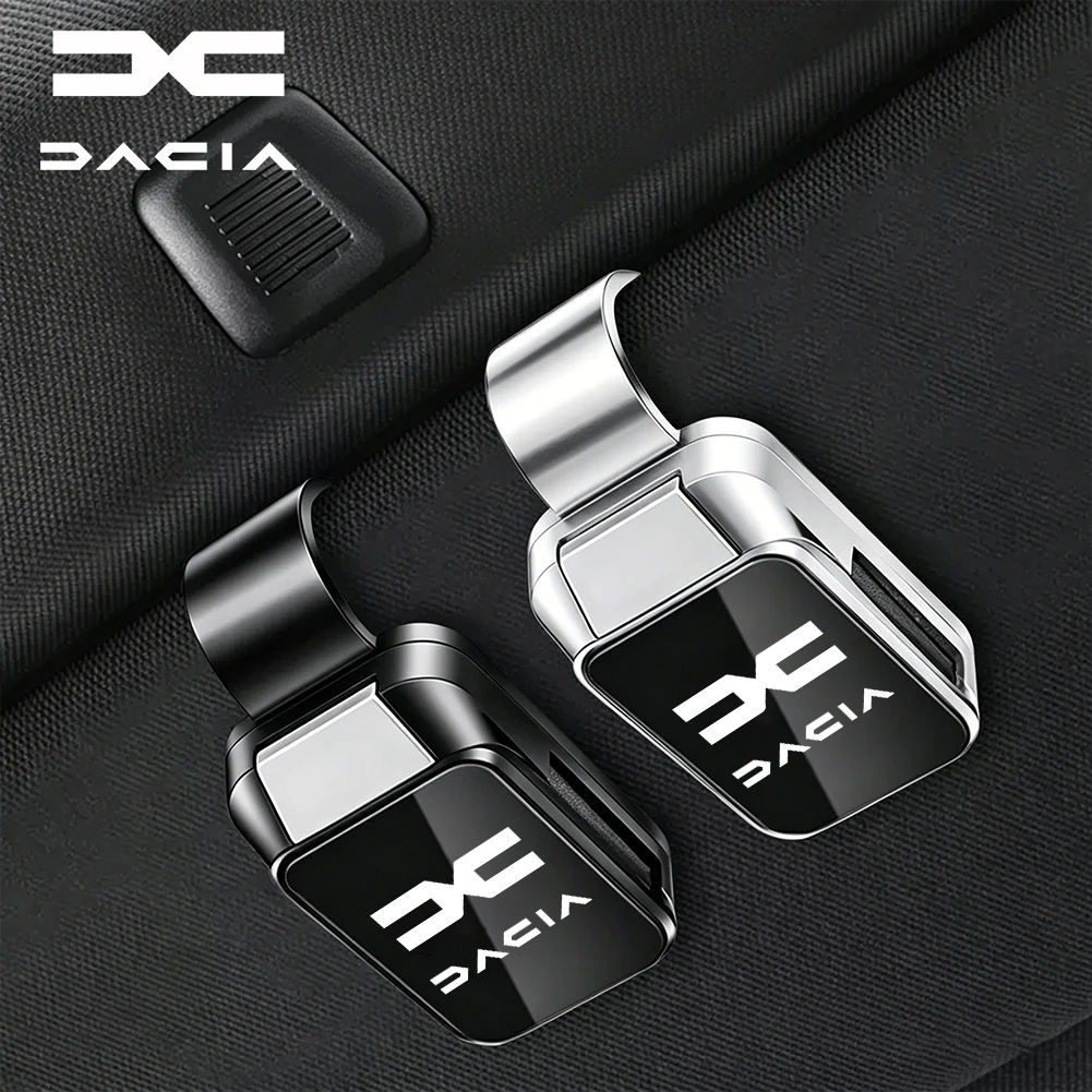 Clip pour lunettes de voiture, supports pour lunettes de soleil, accessoires de voiture pour Dacia Sandero Stepway Duster Logan MCV Jogger Bigster Spring / porte-clés