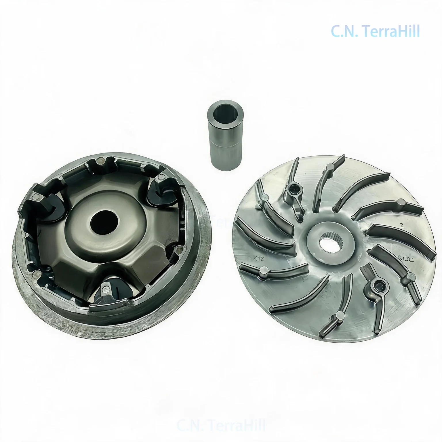 Motorcycle CVT Drive Pulley Variator Front Drive Pulley Assembly for PCX160 CLICK160 Scooter Transmission Parts