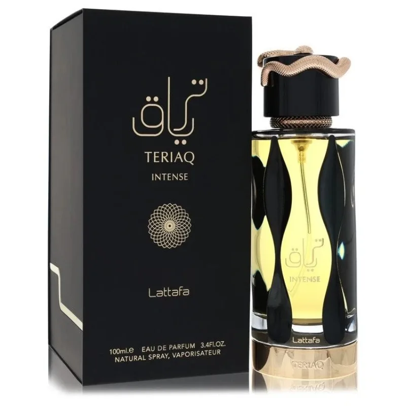 100 مللي Lattafa Teriaq Series Eau de Parfum Spray للجنسين عطور عربية أصلية تدوم طويلاً عطر شرقي حار مكياج