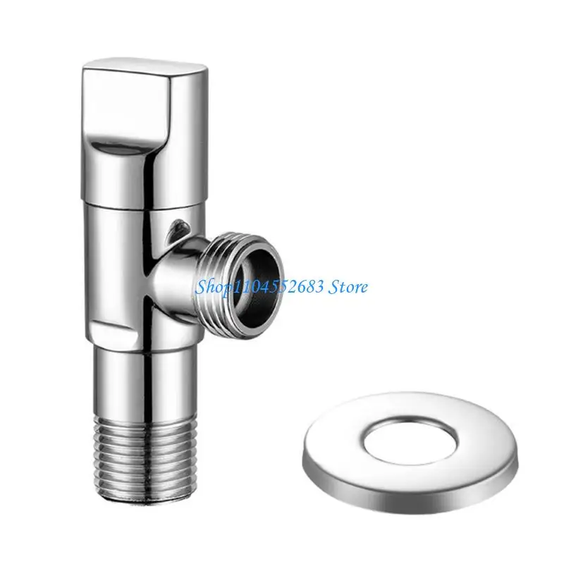 Y6GD Parada angular multiuso fechada confiável com adaptador para cozinha Banheiro banheiro