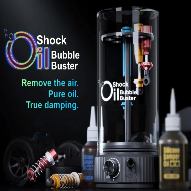SkyRC Shock Oil Bubble Buster RC Vacuum Degassing Tool XT60 USB C For RC Crawler Buggy