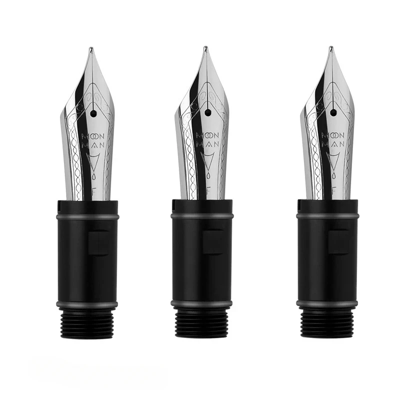 2PCS 3PCS MAJOHN NO6 Fountain Pen Nib EF F M Stub Size Original Spare Nib Set for P136 P138 P139 V60 Writing Accessories